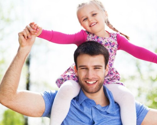 James gets time with his child